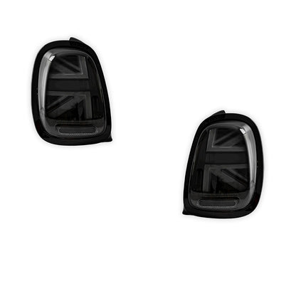Mini Cooper F55 / F56 / F57 (2014 - 2018) Sequential Smoked Black LED Tail Lights LH + RH