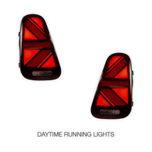 Mini Cooper R50 / R52 / R53 (2001 - 2006) Sequential Red Clear Full LED Tail Lights LH + RH
