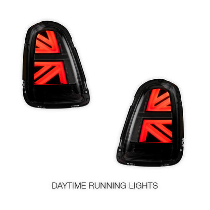 Mini Cooper R56 / R57 / R58 / R59 (2007 - 2015) Sequential Smoked LED Tail Lights LH + RH