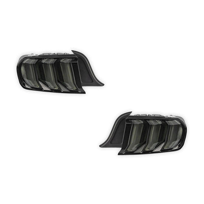 Ford Mustang FM / FN (2015 - 2021) Sequential Smoked Full LED Tail Lights LH + RH