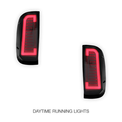 Toyota Hilux N70 (2007 - 2015) Scarlet Sequential Smoked Tail Lights LH + RH