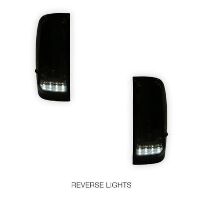 Toyota Hilux N70 (2005 - 2015) Scarlet Smoked Tail Lights LH + RH