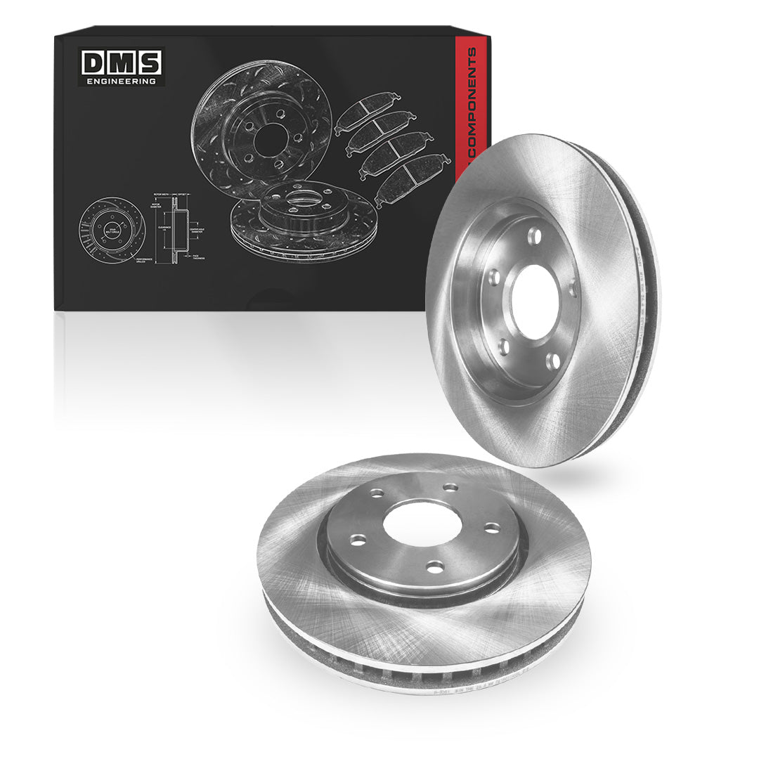 Holden Commodore VB / VC / VG / VH / VK / VL (1979 - 1991) Rear Standard Brake Rotors and Brake Pads LH + RH