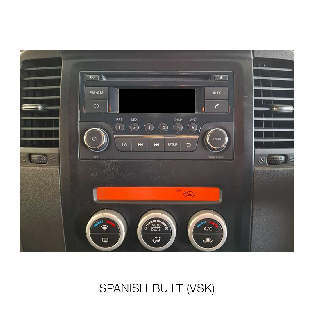 Nissan Navara D40 (2005 - 2015) 9" 13.3" Wireless Android 16 Head Unit for Apple CarPlay / Android Auto Spanish-Built