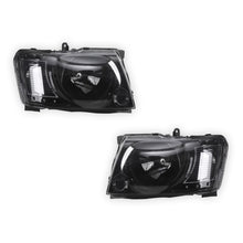 Nissan Patrol / Safari GU Y61 Wagon & Ute (2004 - 2015) Smoked Headlights LH + RH