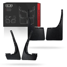 Ford Ranger PX MK1 / MK2 (2012 - 2019) Front and Rear Mud Flaps