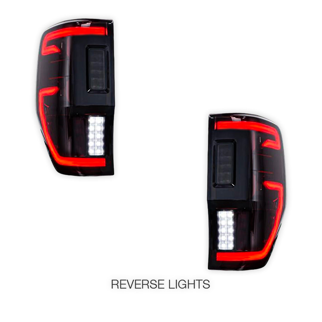 Ford Ranger Wildtrak PX MK1 MK2 MK3 (2011 - 2021) Crimson Smoked Tail Lights LH + RH