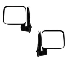 Holden Rodeo TF (1998 - 2003) Manual Door Mirrors (Black)