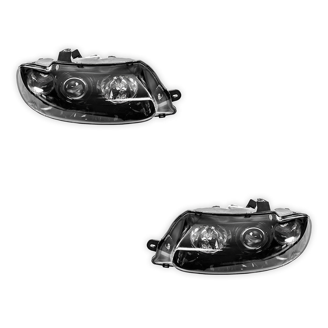 Holden Commodore VT (1997 - 2000) Black Projector OEM Style Headlights LH + RH