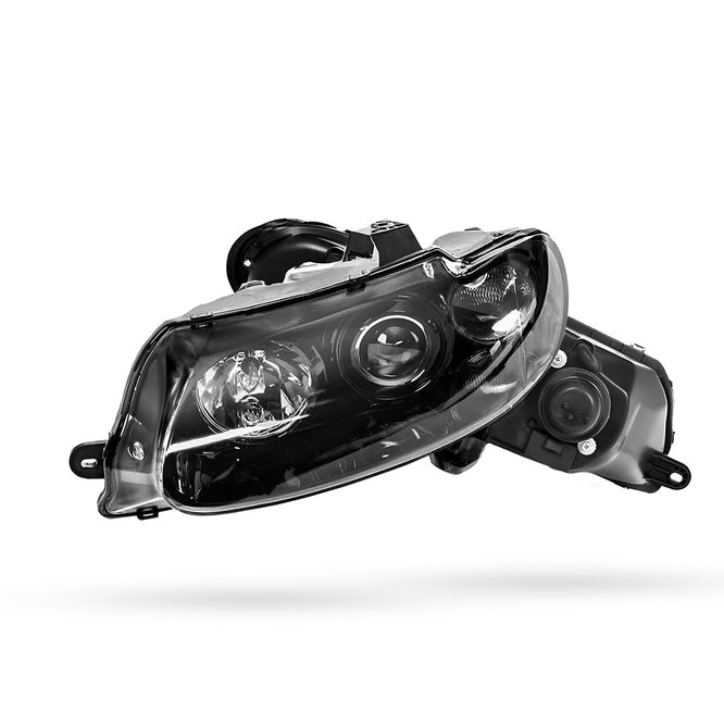 Holden Commodore VT (1997 - 2000) Black Projector OEM Style Headlights LH + RH