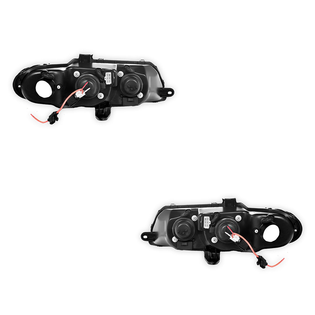 Holden Commodore VT (1997 - 2000) Black Projector OEM Style Headlights LH + RH