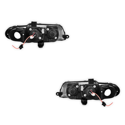 Holden Commodore VT (1997 - 2000) Black Projector OEM Style Headlights LH + RH