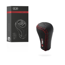 Universal 5-Speed JDM Black and Red TRD Manual Gear Shift Knob