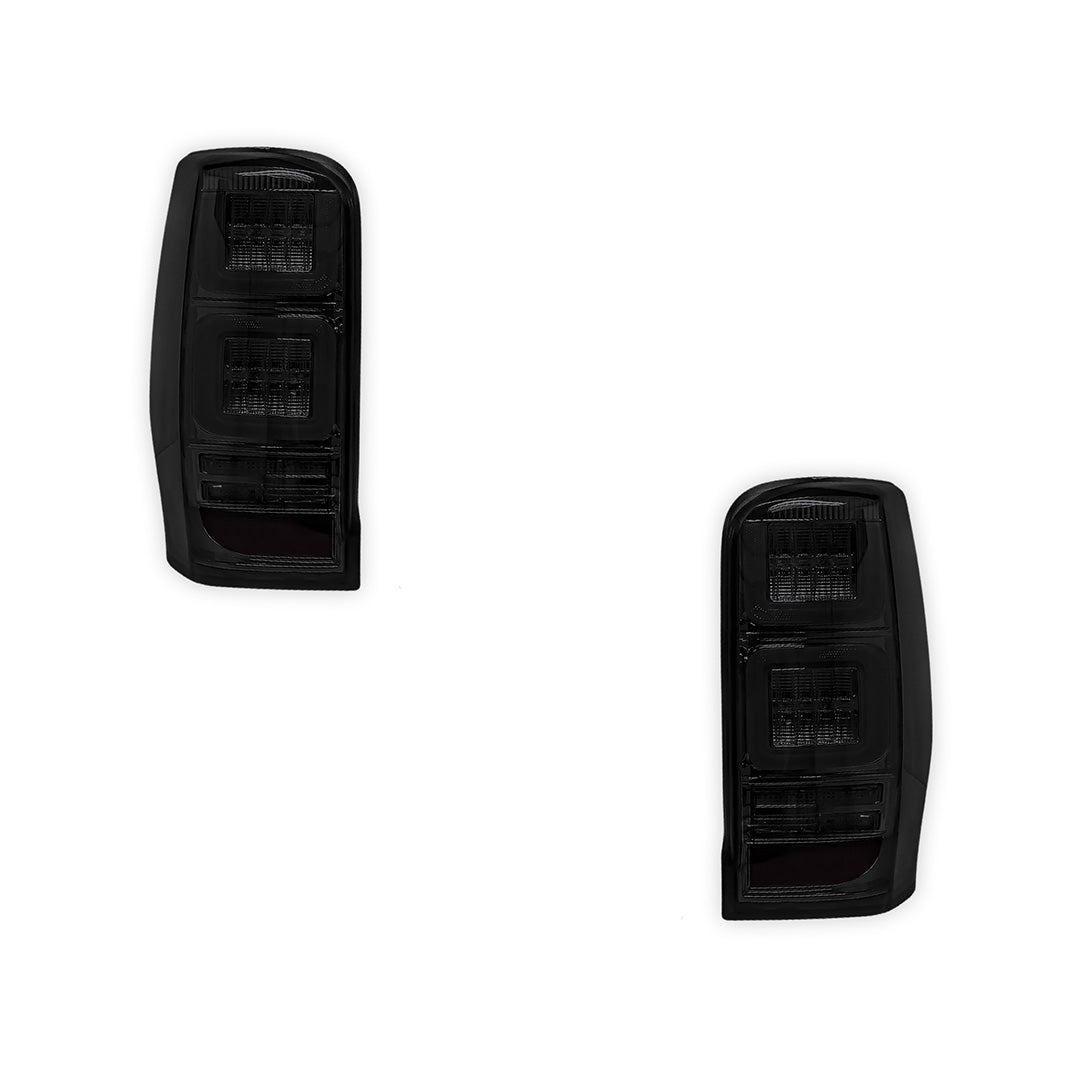 Mitsubishi Triton MR (2019 - 2022) Sequential Smoked Full LED Tail Lights LH + RH