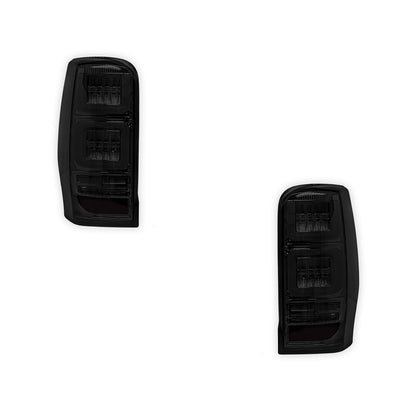 Mitsubishi Triton MR (2019 - 2022) Sequential Smoked Full LED Tail Lights LH + RH