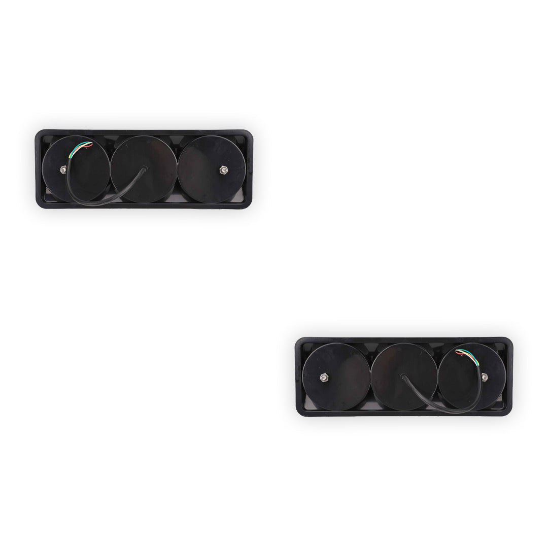 Universal 3-LED Combination Tail Lights  for Utes / Trucks / Trailers LH + RH