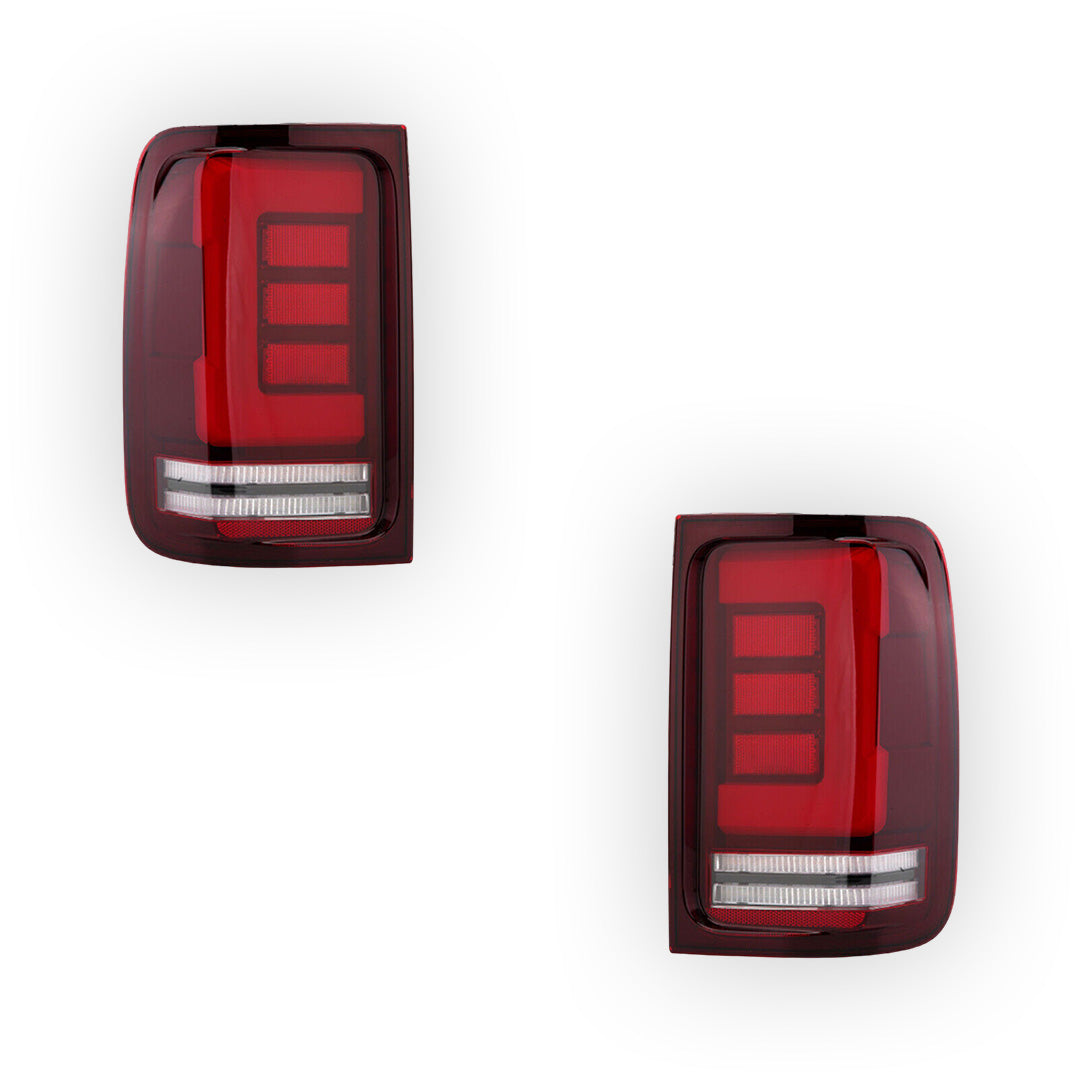 Volkswagen Amarok 2H (2008 - 2020) Sequential Red Tail Lights LH + RH