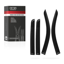 Volkswagen Amarok 2H Dual Cab (2009 - 2022) Front and Rear Window Visor Weather Shields